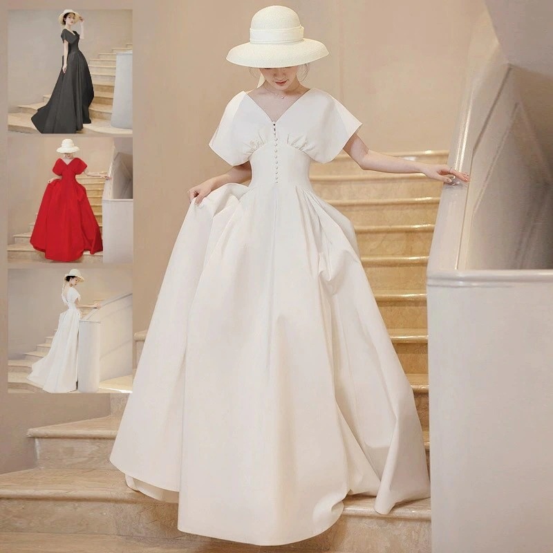 イブニングドレス ウェディングドレス 二次会 マーメイドロングドレス 演奏会 二次会 花嫁パーテ ィードレス 前撮り ブライダル