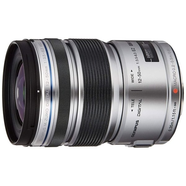 【中古】オリンパス OLYMPUS レンズ ED 12-50mm シルバー M.ZUIKO DIGITAL ED12-50mmF3.5-6.3 EZ SLV