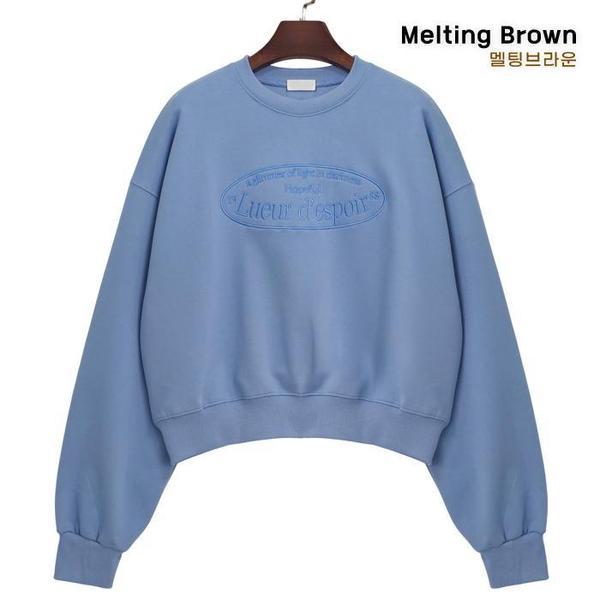 女性用ルーズフィットレタリングマンツーマン