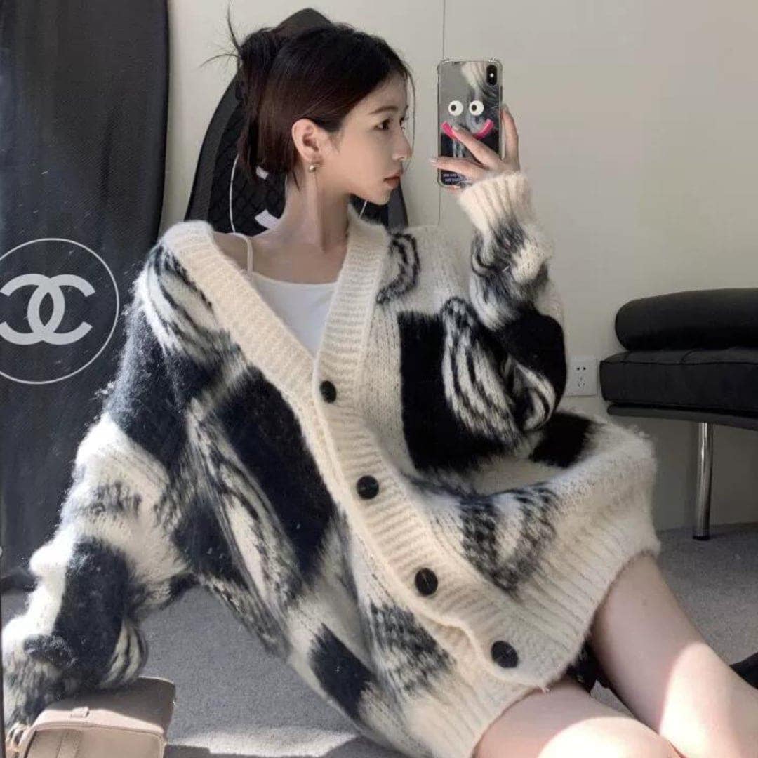 レイジースタイル 長袖 ニットトップス ファッション ストリート カジュアル シルエット着回しup 色っぽ 女っぽ オシャかわ カジュアル 大人っぽ風 サイズ ゆったり レディース ゆったり 秋 冬春