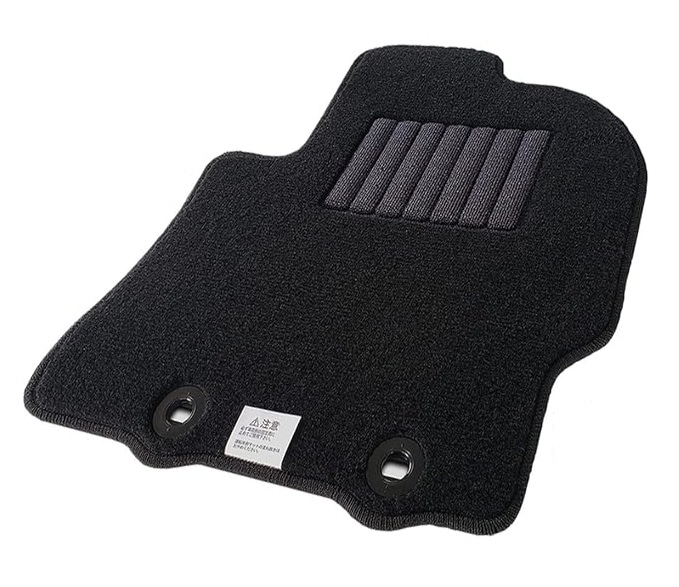 マット 86 ハチロク 全座席分 2012年4月～2021年8月 シンプル ロック糸 ブラック