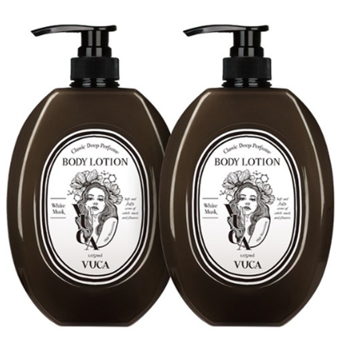 VUCA クラシック ディープパフューム モイスチャー ボディローション 1050ml x 2ea ホワイトムスクの香り