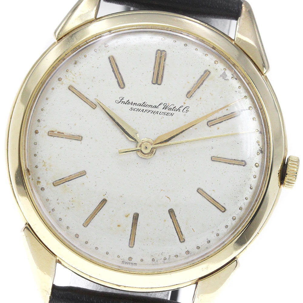 IWC IWC SCHAFFHAUSEN K18YG cal.89 ヴィンテージ 手巻き メンズ _840138【中古】
