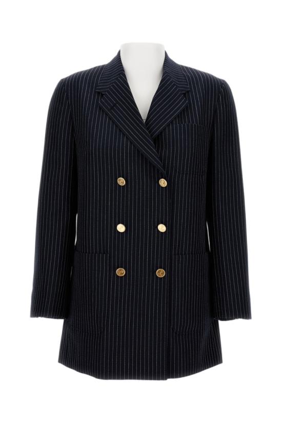 THOM BROWNE Women Jackets FDSF32AF0932415 Blue