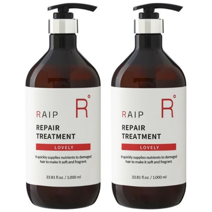 極損傷リペアタンパク質トリートメント LOVELY 1000ml x 2個 (鎮静/弾力/保湿/栄養供給/活力/しわ防止)