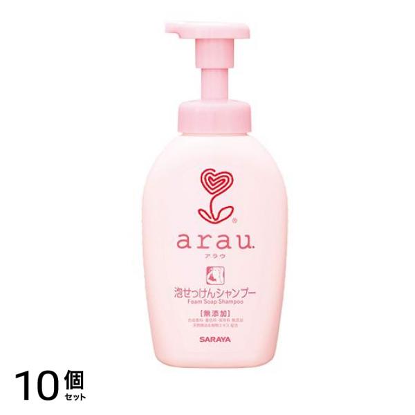 arau.(アラウ.) 泡せっけんシャンプー 500mL 10個セット