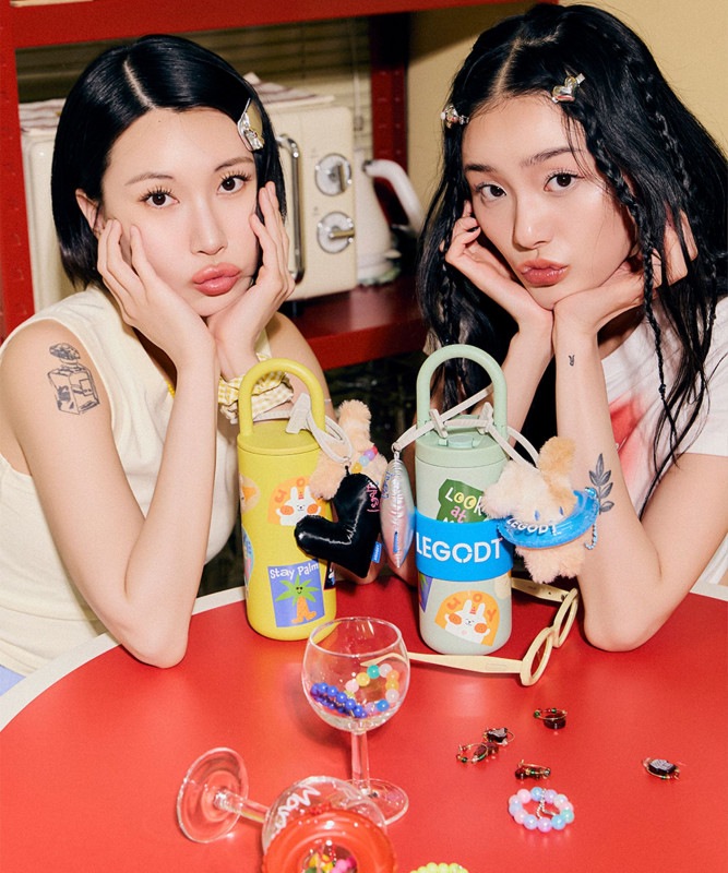 ループタンブラーマルチ600mlキーリング（バニー）