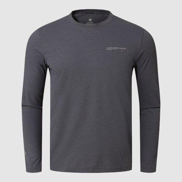 長袖Tシャツ VQA QR323ERL71-DGR ユニ 4SEASON 長袖Tシャツ / DARK GRAY