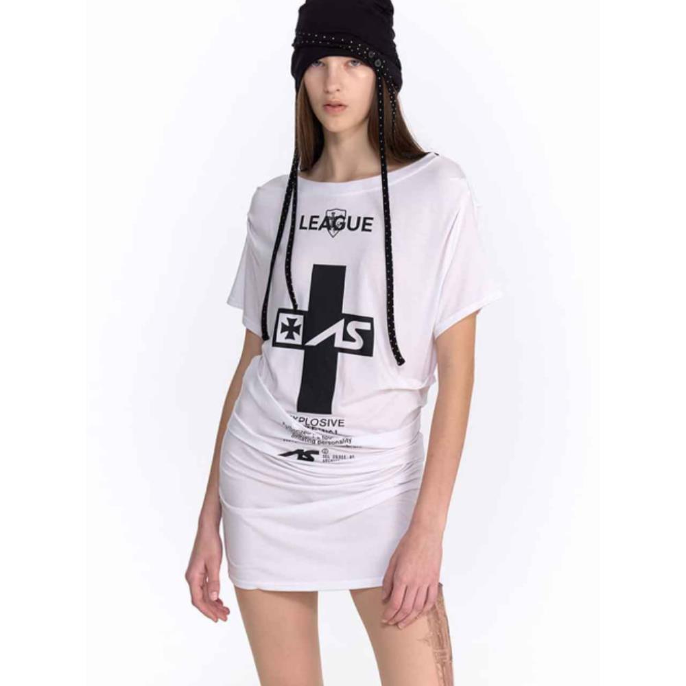 2000Archives CRUCIA TEE DRESS WHITE 2A25D2DR02 13,429円