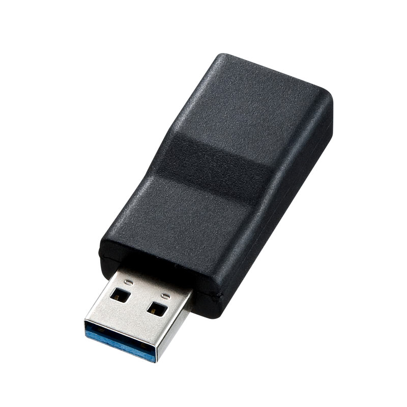 （まとめ買い）USB3.2A-USB Type Cメス変換アダプタ AD-USB29CFA [x3]