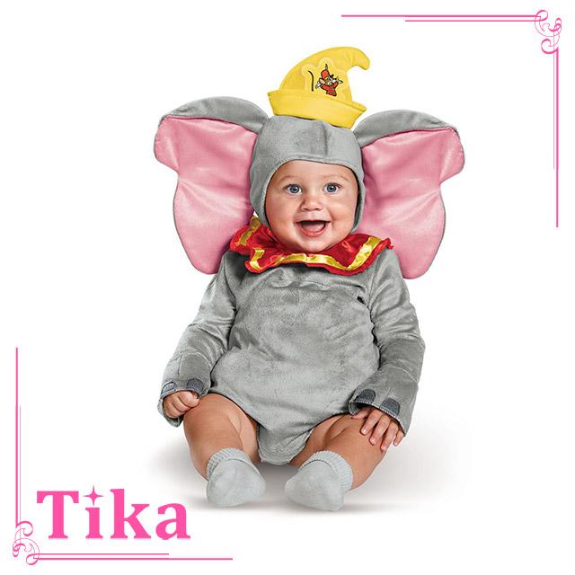 バレンタイン キッズ コスプレ 衣装 2点 ダンボ コスチュームセット 子供用 ハロウィン