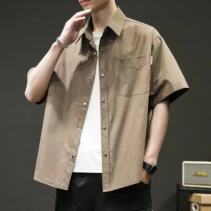 【超お得1つ買うと10個もらえる】メガ割メンズファッション シャツ カジュアルシャツ 半袖 夏 半袖ジャケット 韓国シャツ