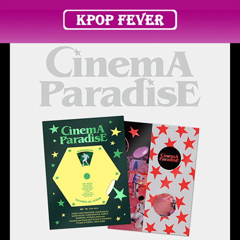 2種SET ZEROBASEONE [CINEMA PARADISE] (ROMANCE Ver. + SF Ver.) ZB1 4th Mini Album