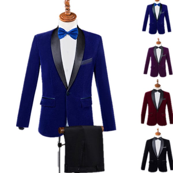 演出 王子様 貴公子 大人 演奏会 メンズ スーツ 黒 紫 男性スーツ S2XL ブルー スリム ステージ 衣装 演劇 貴族服装 クリスマス仮装 大人 ハロウィン ワインレッド