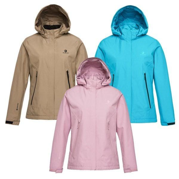 女性レジャー登山ゴアテックスジャケット エッセンシャル ゴアテックス GTX ジャケット2 1BYGJFU501