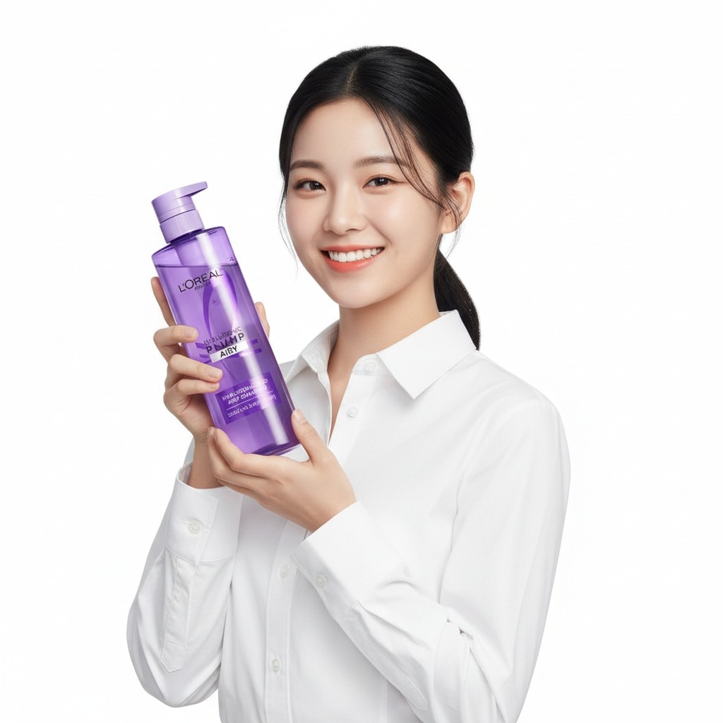 ヒアルロン酸 ボリュームアップシャンプー 660ml 2本セット (頭皮ブラシ付き)