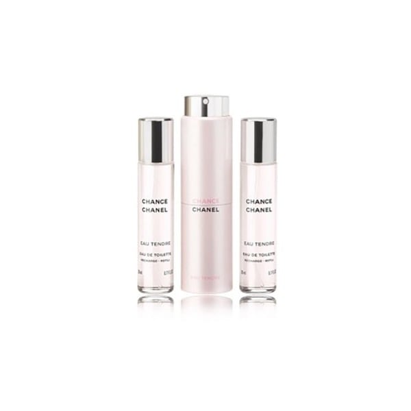 香水 チャンス オー タンドゥル オードトワレ EDT ツイスト&スプレー 20ml ×3 並行輸入品