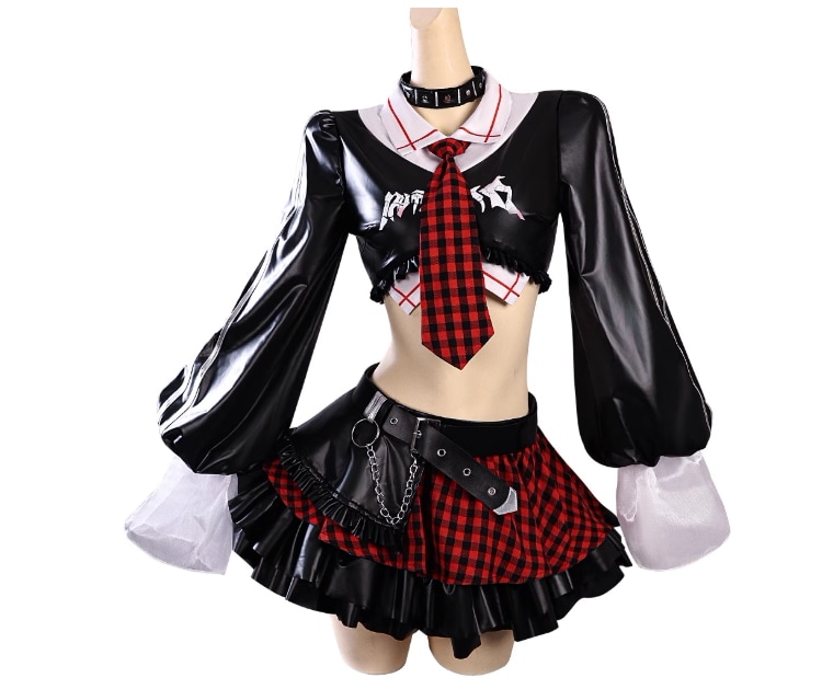 惣流・アスカ・ラングレー ロックバンド コスプレ衣装 7,957円