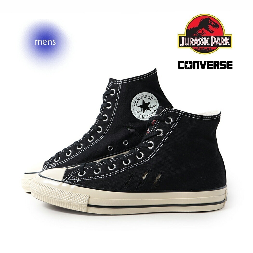 CONVERSE コンバース オールスター エイジド ハイ スニーカーALL STAR AGED RL HI JURASSIC PARK ( ジュラシックパーク コラボ グッズ USJ メンズ 313