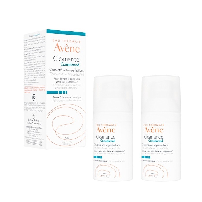 アベンヌ クリーナンス コメド アンチインパーフェクション コンセントレイト 30ml 2本 Avene 化粧水 ニキビ シミ 肌トラブル 温泉水 海外発送 日時指定不可 国際郵便発送