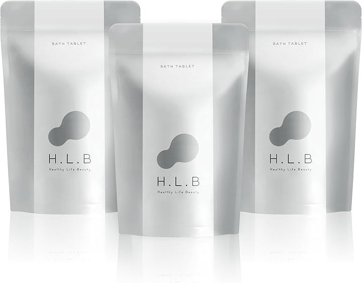 エイチエルビー 重炭酸 入浴料 3ヶ月分 無香料 美容 保湿 コラーゲン・ビタミンC誘導体配合 温浴 国内製造(3袋)