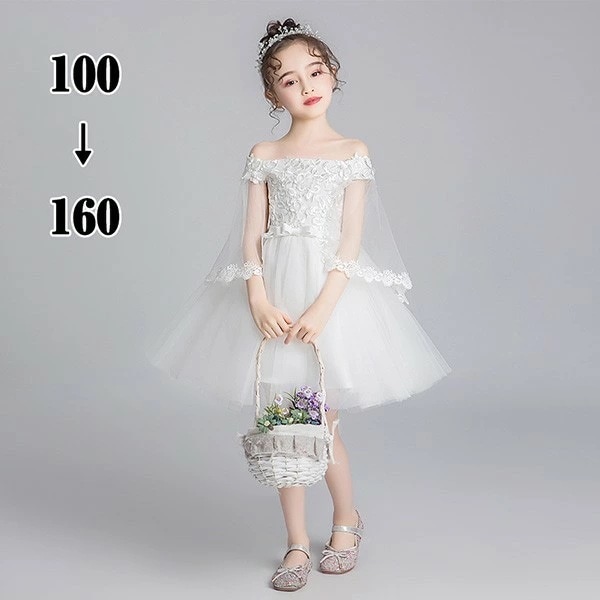 ドレス 子供 ピアノ 発表会 ピアノ発表会 中学生 ワンピース 女の子 ショート丈ドレス ショート丈 膝丈 ミニ丈 結婚式 ジュニア ピアノ発表会ドレス 袖付き パーティードレス イブニングドレス キ