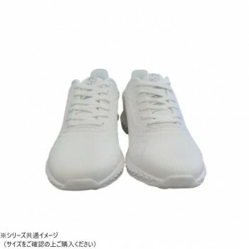 ラッキーベル 通学履き ライトラン ホワイト 25.0cm