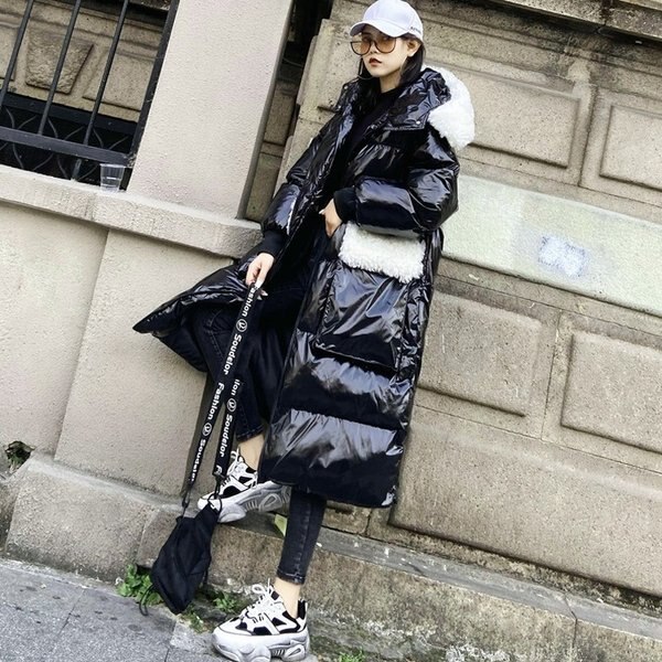 ジャケットコート レディース ダウンコートトップス カジュアル フード付き ロング丈 無地