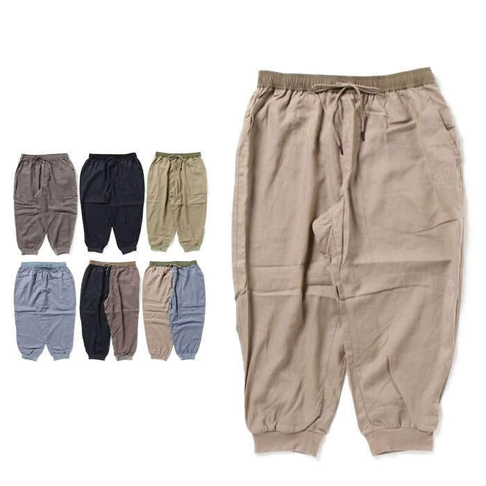 麻レーヨンクロップドパンツ 麻 クロップドパンツ ロングパンツ メンズ ポケット付き 通気性 釣り アウトドア ジム ランニング シンプル カジュアル キャンプ G121723