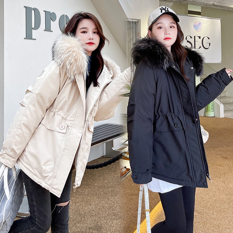中綿ジャケット レディース 中綿コート ロング フードコート ファー ダウンジャケット アウター フード付き 厚手 防風 防寒 保温 秋物 冬物