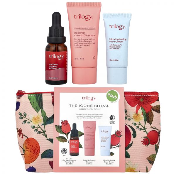 , iHerb Exclusive, The Icons Ritual Bag, 4 Piece Set