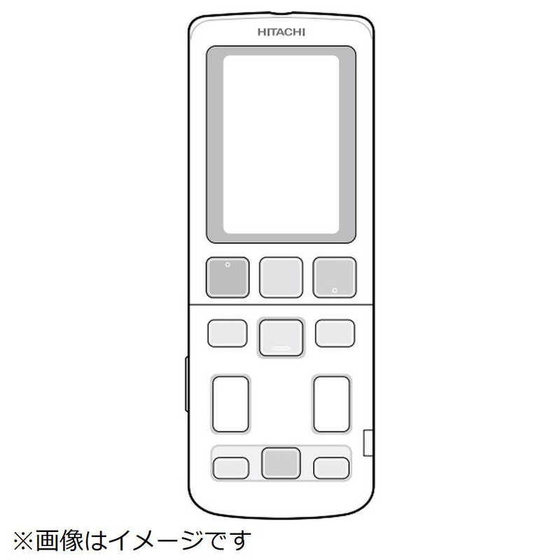 日立　HITACHI　エアコン用 リモコン(RAR-BJ2) ［単4電池×2本(別売)］　RASWM40R2E4-003