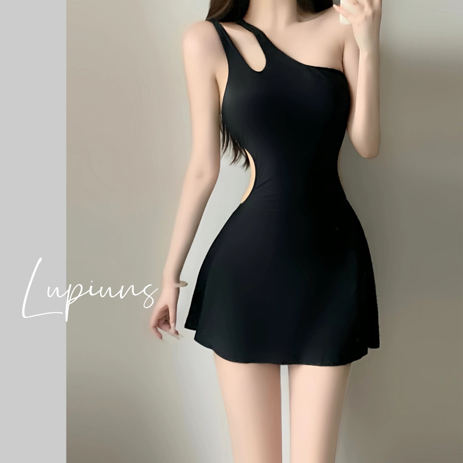 【1つ買うと10つ無料】ハイエンドのセクシーな小さな胸を持つ女性のための水着が集まって腹を覆いビーチドレススタイルの水着でスリムに見せます