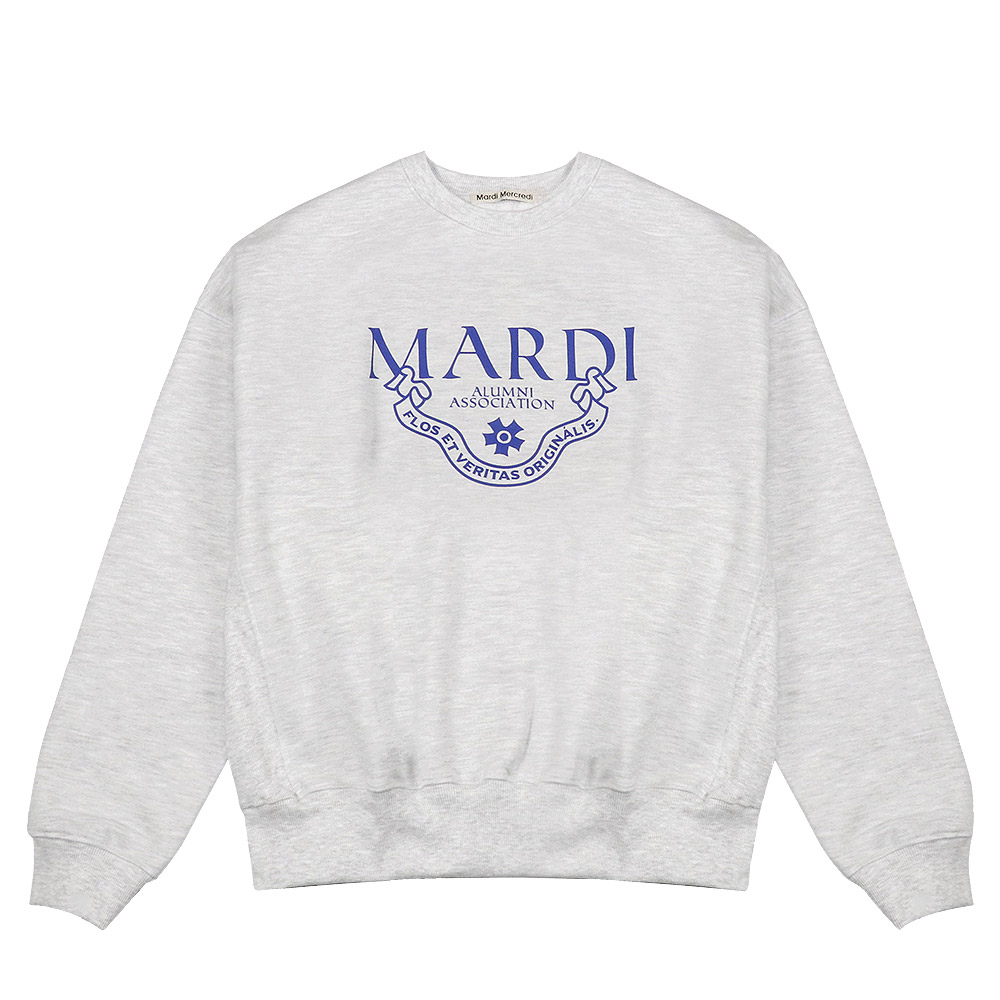 SWEATSHIRT GRAND ALUMNI CLASSIQUE HEATHER BLUE 長袖 レディース 韓国 ファッション アパレル