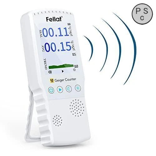 ガイガーカウンター 放射線測定器 β線/γ線/X線測定 核放射線検出器 ポータブル 放射能空間線量計 日本語取扱説明書 12,015円