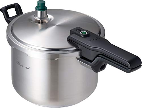 ワンダーシェフ wonderchef 圧力鍋 Pro2 片手圧力鍋 6.0L IH対応 底三層構造