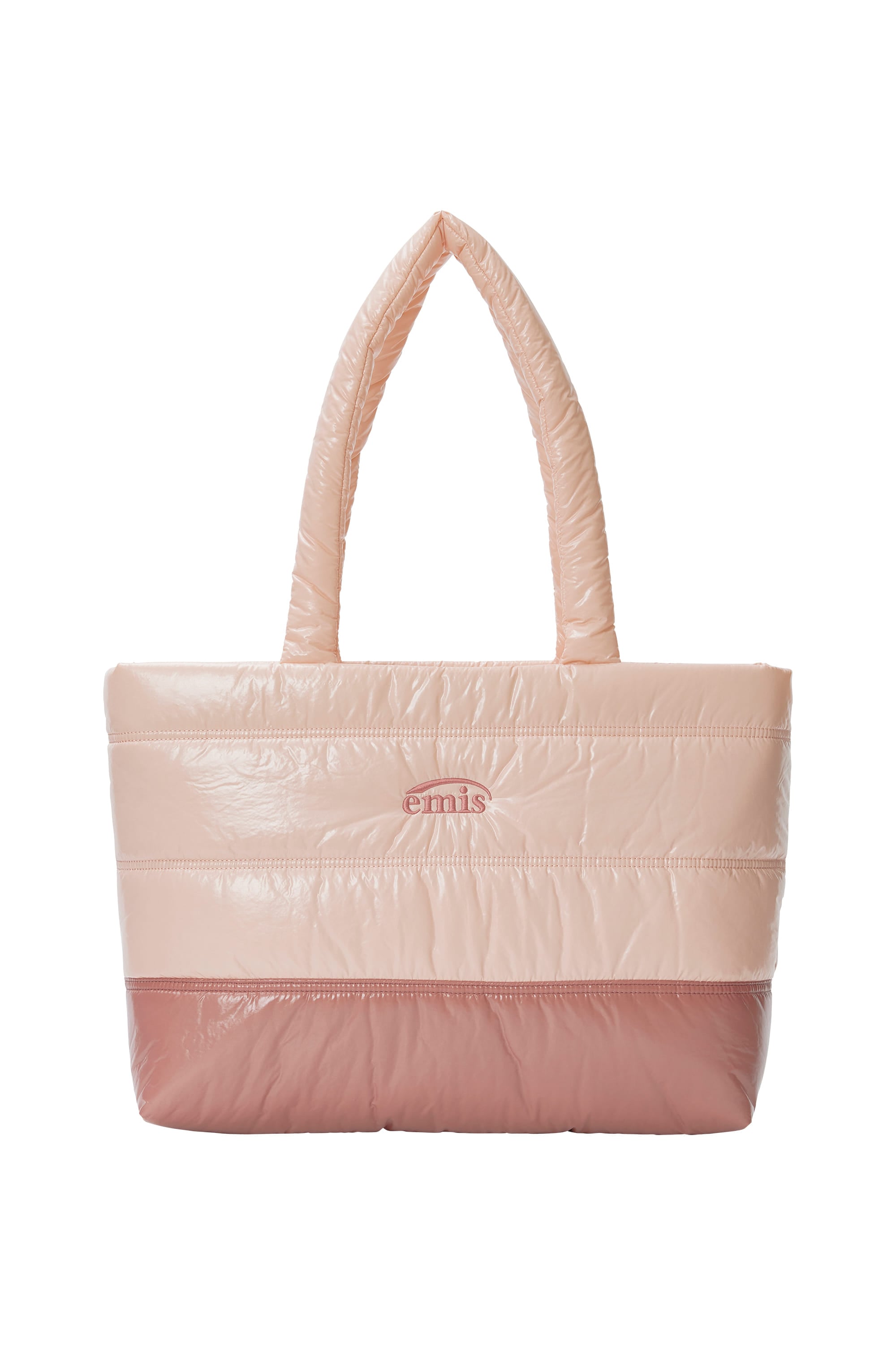 ショルダーバッグ・ポシェット emis GLOSSY PADDED TOTE BAGPINK ショルダーバッグ・ポシェット emis GLOSSY PADDED TOTE BAGPINK