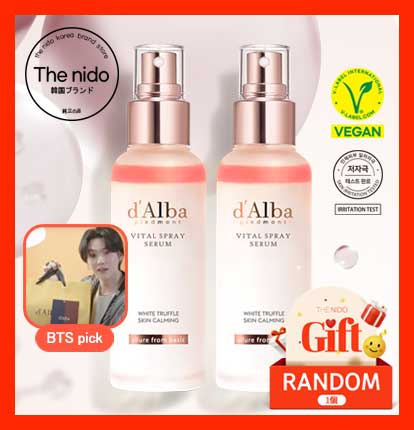 [BTS pick] ダルバ ホワイト トリュフ バイタル スプレー セラム 100ml 1+1