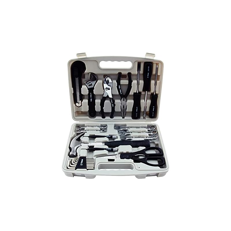 【3日以内発送】E-Value ホームツールセット 日曜大工住まいのメンテナンス用 24点組 ETS-24H 5,354円