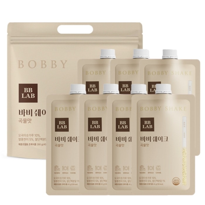 ビビラップ バービーシェイク 穀物味 7p280g 4,924円