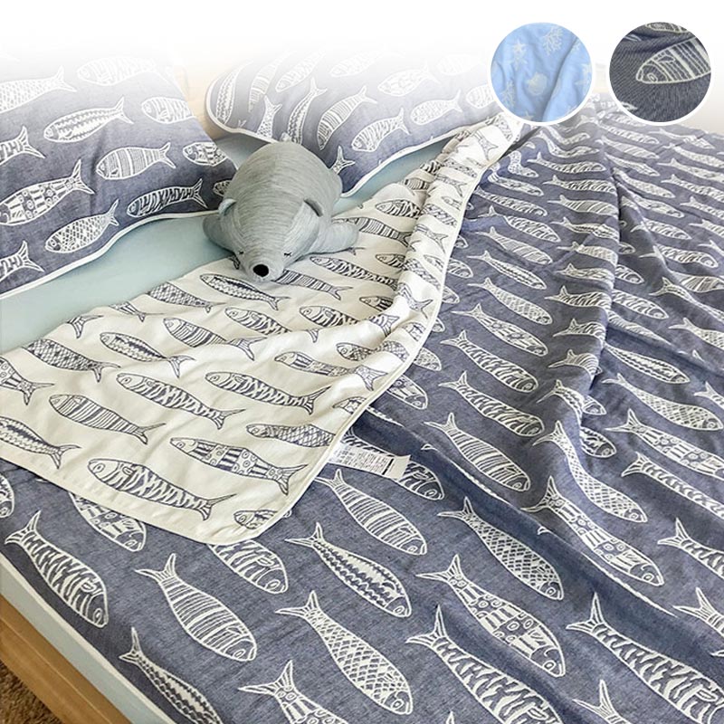 ブランケット 冷感和風夏布団 肌布団 夏掛け布団 コットン100% ひんやり 150*200cm 200*230cm 大判 夏の快適寝具 引っ越し プレゼント Acp005