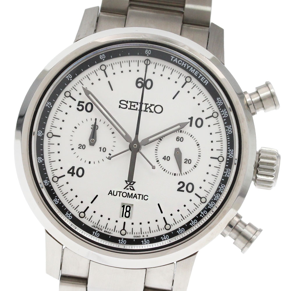 セイコー SEIKO SBEC007/8R46-00A0 プロスペックス スピードタイマー 世界限定1000本 自動巻き メンズ 良品 箱・保証書付き_870208【中古】