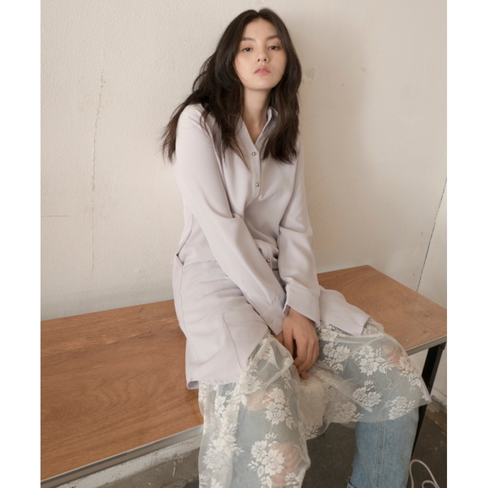 ラティジェント LC V シャツワンピース_VI