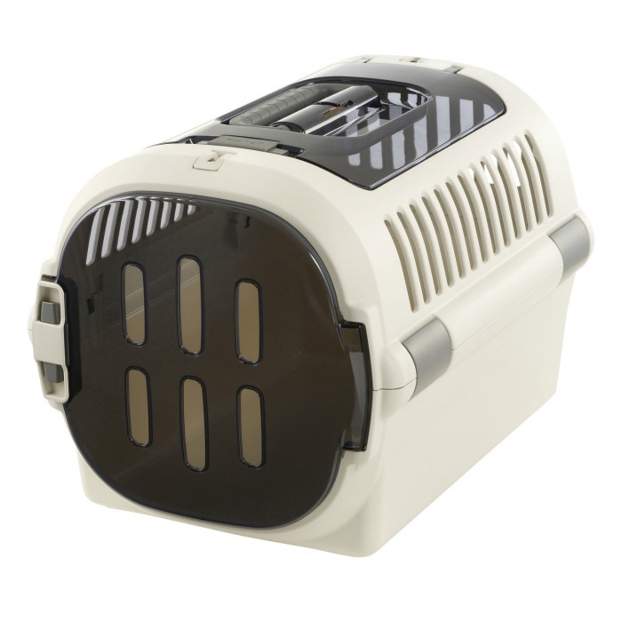 ペットキャリー Mサイズ キャンピングキャリーファインM R-4945680562034 アイボリー