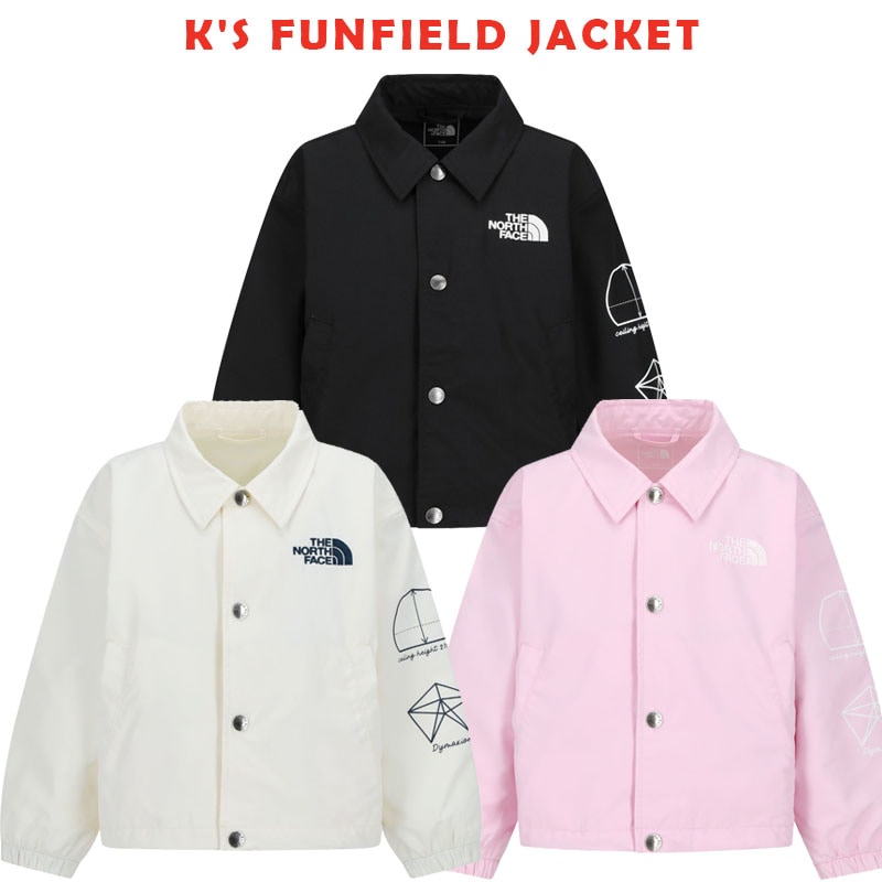 韓国正規品保証 関税負担なNJ3BS05S KS FUNFIELD JACKETデイリー 基本 着装 男子 女子 人気 韓国 ファッション 男女共用 アウトドア