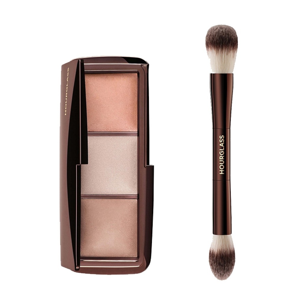 [アワーグラス]アンビエントパレットボリューム+ブラシセット（2種タック1）