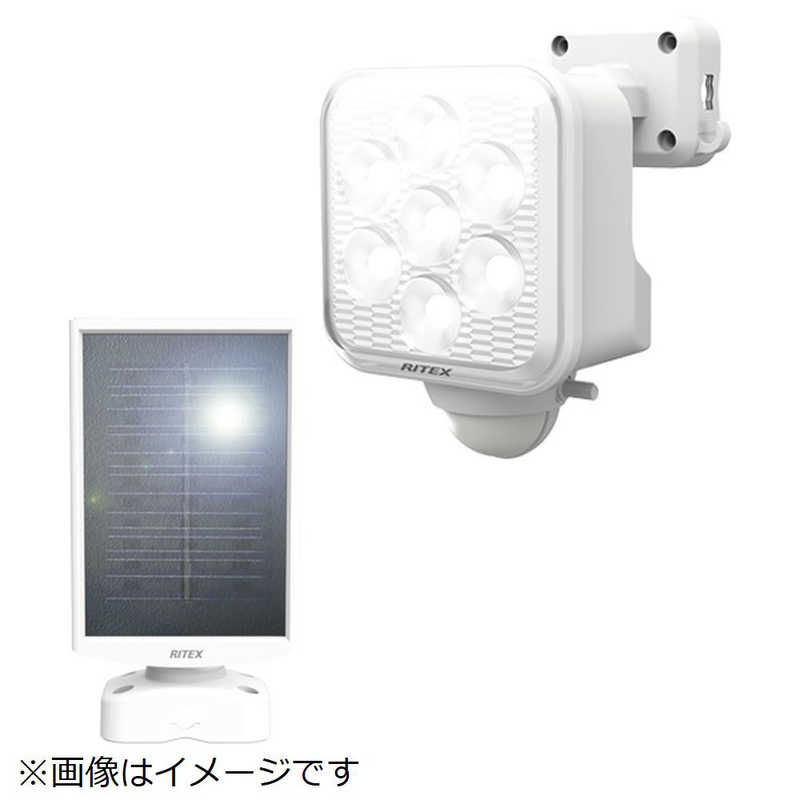 ライテックス　4.5W*1灯LED乾電池シンプルスタイルセンサーライト　CSC85