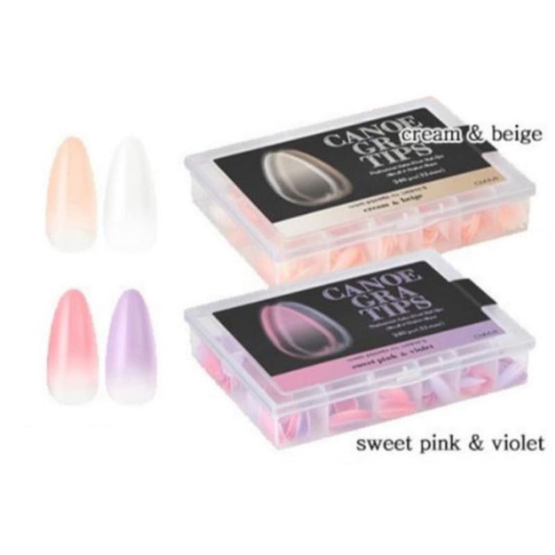 DIAMI / CANOE GRA TIPs(240pcs) ネイルチップデコパーツ