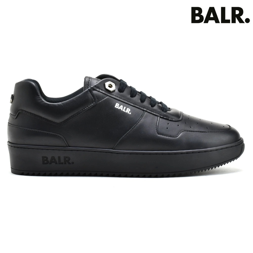 ボーラー ローカット スニーカー メンズ スニーカー シューズ ブラック 黒 BALR. CLEAN SNEAKER【b15111002-bk-bk】