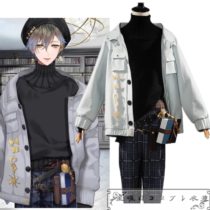 VTuber バーチャルライバー Ike Eveland アイクイーヴランド コスプレ衣装 コスチューム ハロウィン 変装 仮装